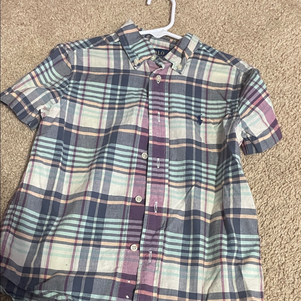 Polo by Ralph Lauren Multicolor Plaid Kids Shirt